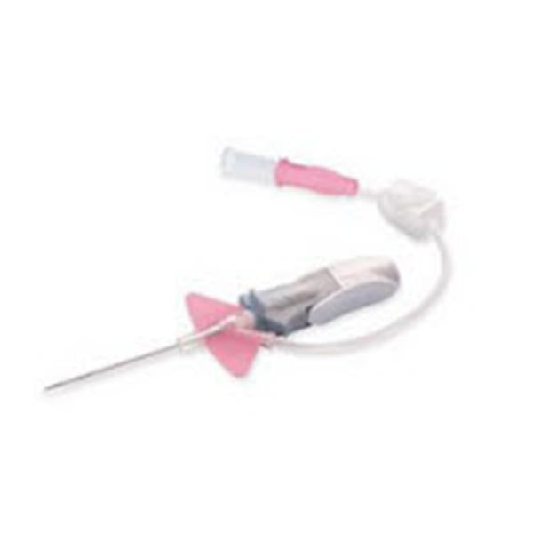Catheter IV Nexiva Shielded Closed End Single Port W/ Wng Pink 20gx1-1/4